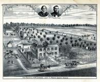 Richard Johnson, Farm Residence, Emily, Liberty , Marion County, Marion County 1875
